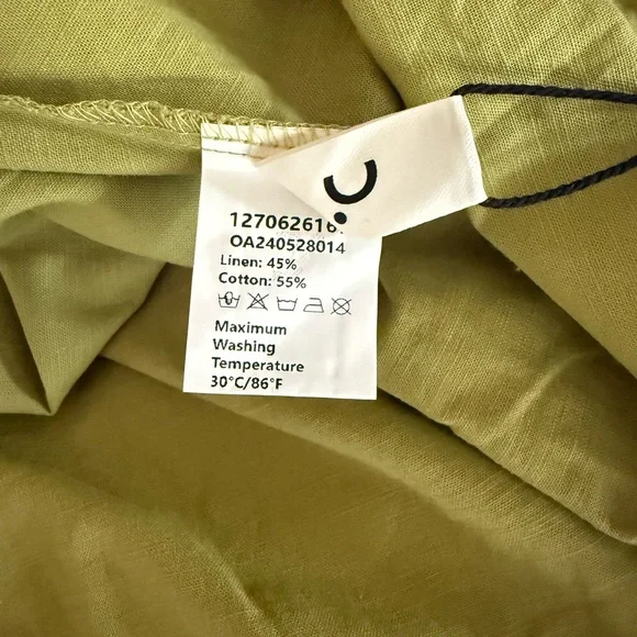 Commence Elegant Green Sleeveless Key Hole Dress - Picture 4 of 5